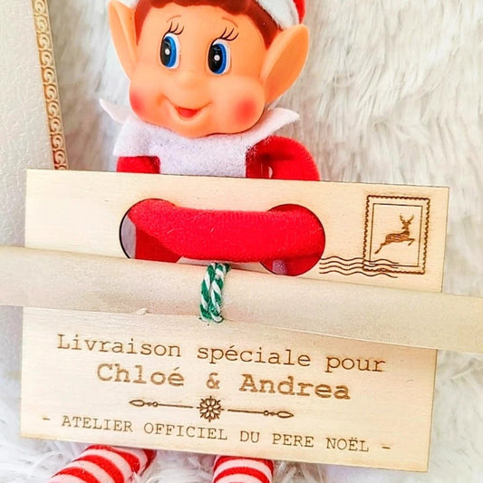 Lettre d'Arrivée et de Départ d'Elfe de Noël