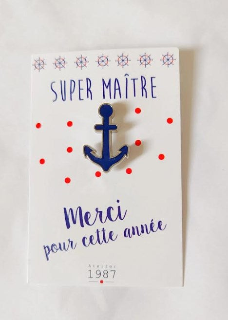 Pin's maître ancre